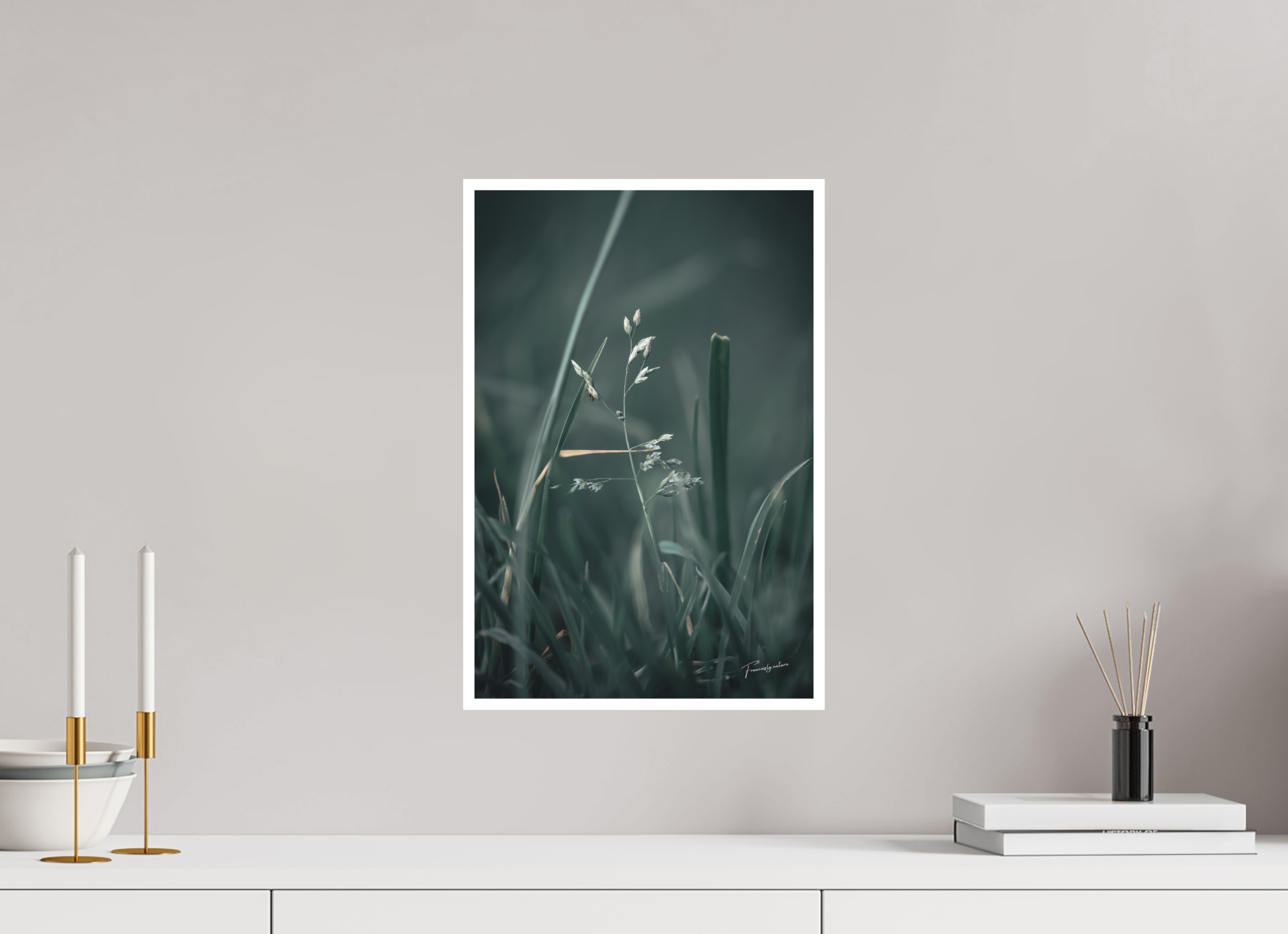 30 x 45 cm, Tirage FineArt avec marge blanche Mauvaise Herbe ?