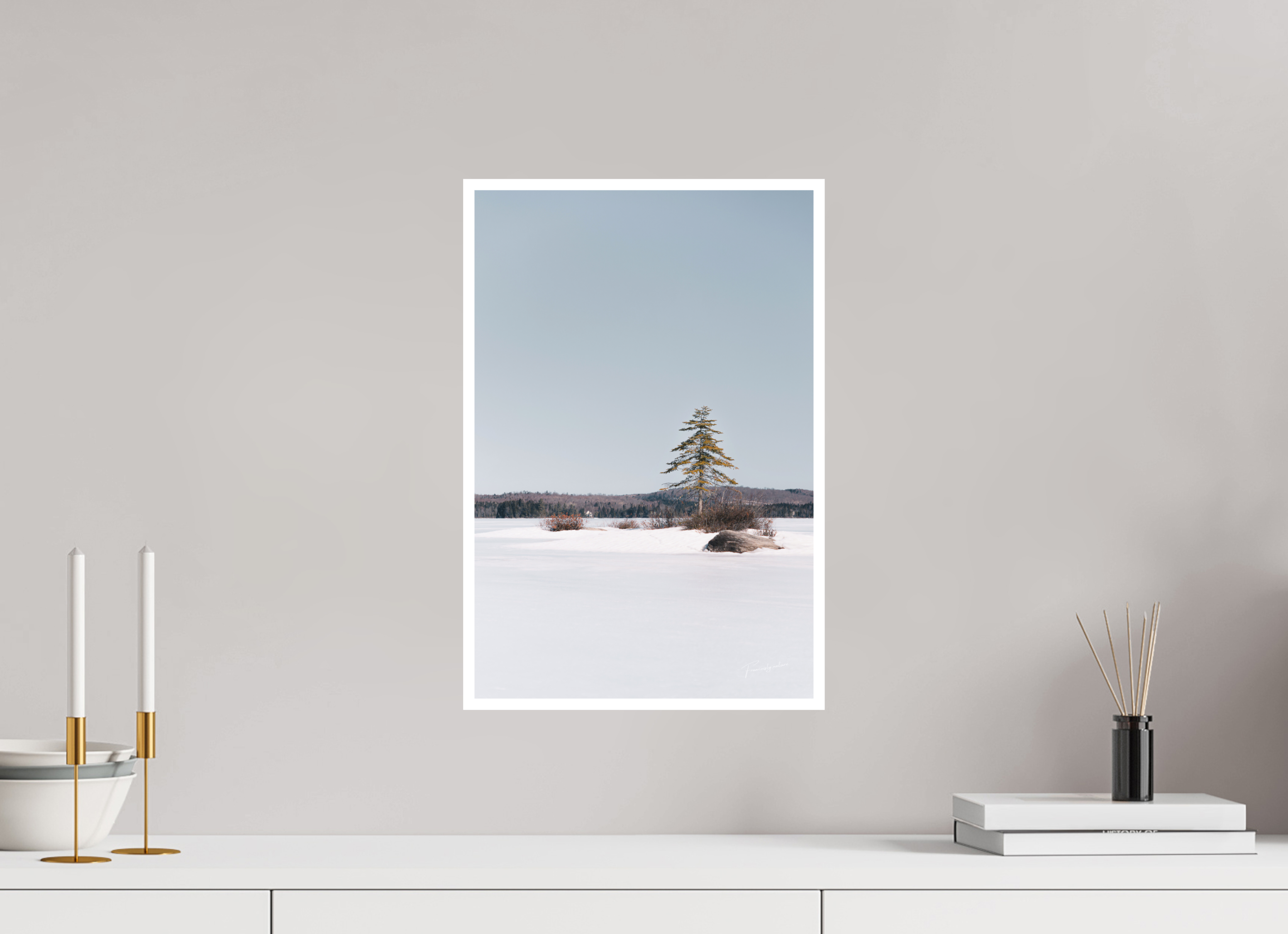 30 x 45 cm, Tirage FineArt avec marge blanche Le Résilient