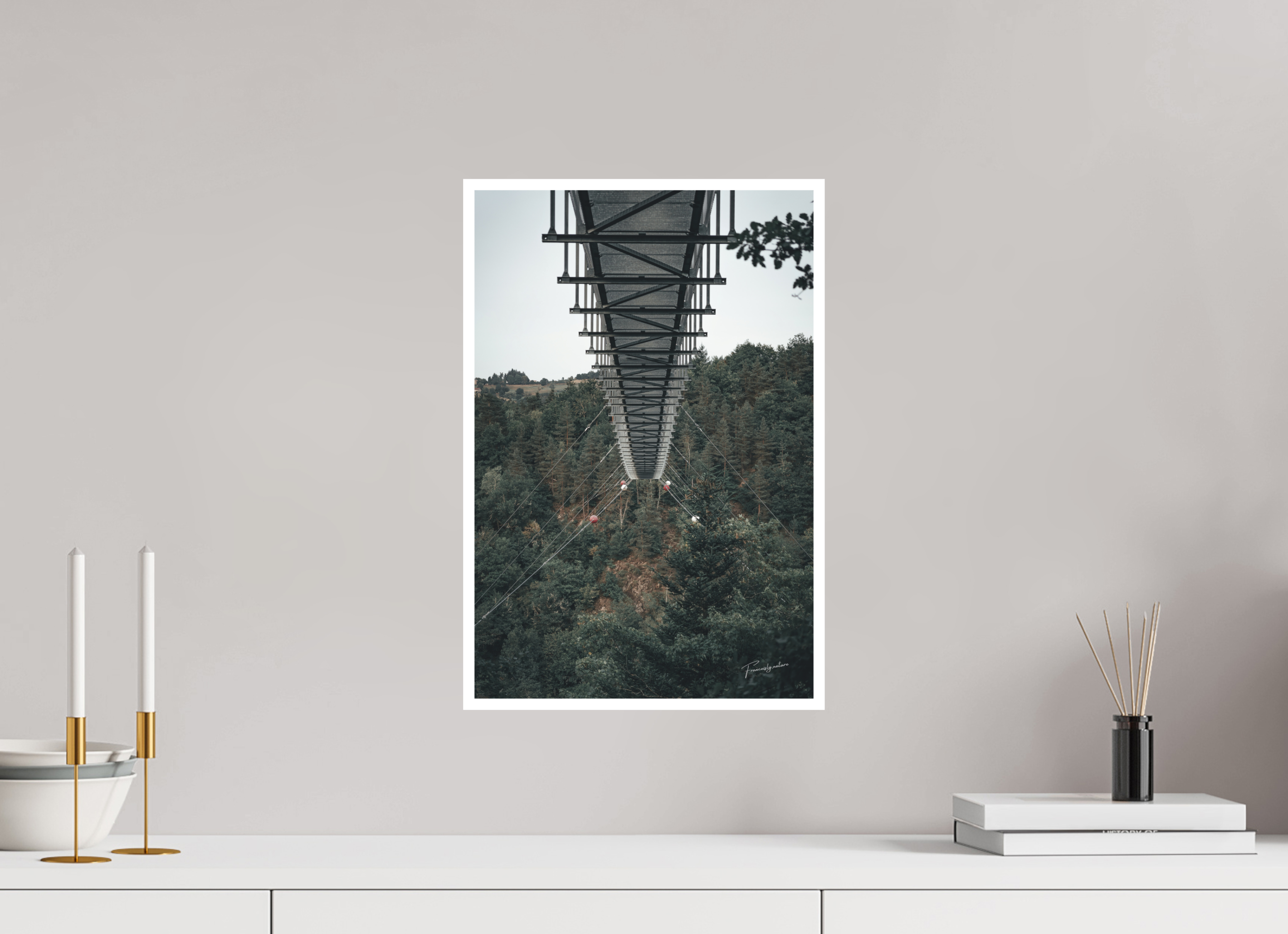 30 x 45 cm, Tirage FineArt avec marge blanche L’Architecture du Vide