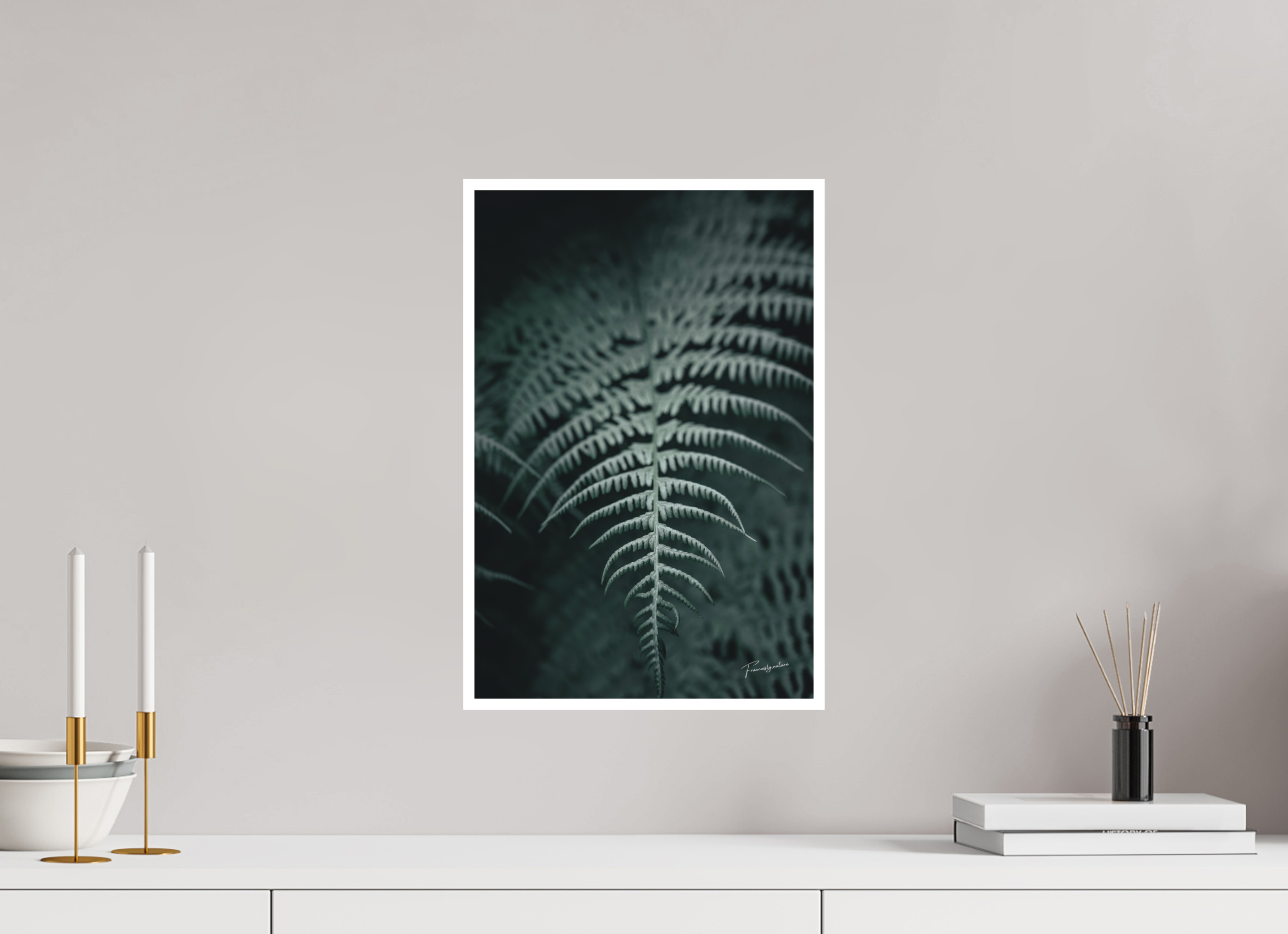 30 x 45 cm, Tirage FineArt avec marge blanche La Spirale Originelle